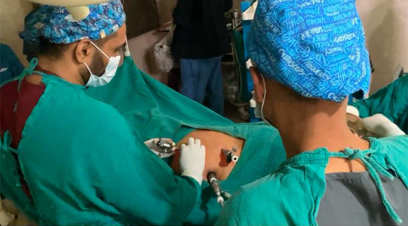 नेपाल मेडिकल कलेजमा ल्याप्रोस्कोपी प्रविधिबाट निकालियो बिग्रिएको मिर्गौला